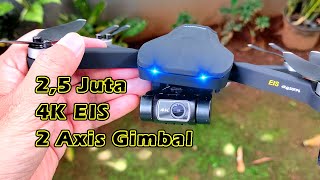 Unboxing Drone 2,5 Jutaan DOMIBOT EX5 PRO Gimbal 2 Axis EIS