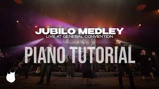 Jubilo Medley piano tutorial (Sera llena la tierra) CON ACORDES