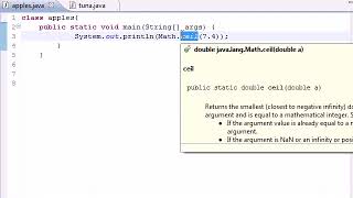 Java Programming Tutorial 25 Math Class Methods