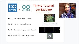 STM32duino Timer Tutorial: Part1 - The Basics (PWM1 and PWM2)