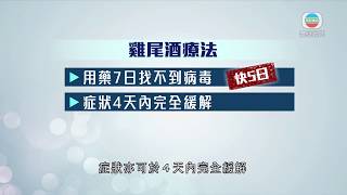 香港新聞 - 港大團隊研發雞尾酒療法治新冠肺炎 加快患者痊癒時間-20200509-TVB News