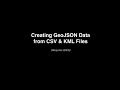 How to Geocode and Convert a CSV File to GeoJSON (in Minutes!)