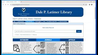 Browsing Electronic Journals (EBSCO)