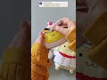 pompompurin blind bag x cafe with cute foods 💛 sanrio blindbag  squishy  papercraft  asmr