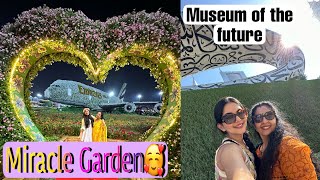 Museum Of the Future and Miracle Garden | Dubai Diaries| Sindhu Krishna| Ahaana Krishna