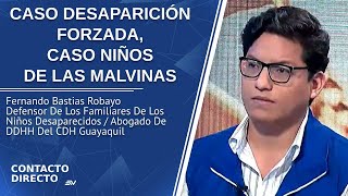 Entrevista con Fernando Bastias - Defensor de los Familiares de los Niños Desaparecidos | Ecuavisa