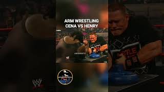 Cena vs Henry Arm Wrestling match #shorts #wwe #tiktok #status #whatsappstatus #instagram #reels