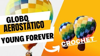 HYYH Young Forever / Globo aerostático BTS  pt.2 #bts #army #crochet #crochetminini #amigurumi