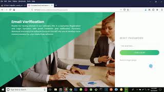 Setup PHP email validation system