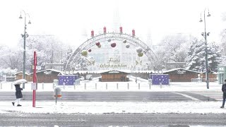 Weißes Wien: Freude nach Schneefall | AFP