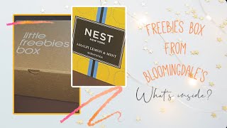 Bloomingdale’s: Little freebies box