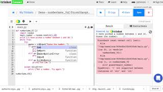 Breaking code - input validation