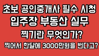 입주장 찍기란 무엇인가? 입주장학개론 / 부동산 실무 / 초보 공인중개사 필수 시청