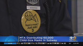 MTA Hands Out Free Masks In The Bronx