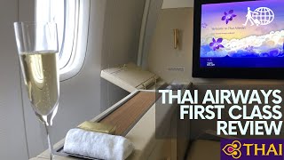 【タイ国際航空搭乗記】 ファーストクラスレビュー バンコク(BKK)  - 成田(NRT) ボーイング B777-300ER 2020年以前とどう変わったのか？