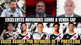 PROTAGONISMO! VASCO AVANÇA POR REFORÇOS DE ALTA PRATELEIRA! CONVERSAS COM GREGO SEGUEM A TODO VAPOR!