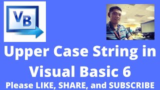 Upper Case String in Visual Basic 6