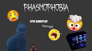 Crazy Phasmophobia Gameplay!!!! (PART 1) [NOT CLICKBAIT]