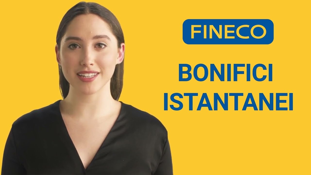 Bonifici Istantanei - YouTube