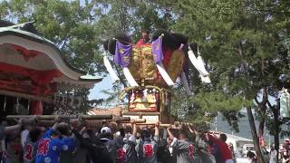 平成30年7月15日　八坂神社夏祭り・新開太鼓台