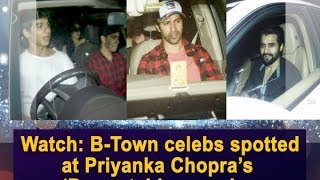 Watch: B-Town celebs spotted at Priyanka Chopra’s ‘Baywatch’ screening - Bollywood News