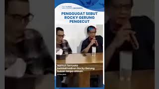 Alasan  Rocky Gerung Tak Hadiri Sidang Gugatan: Gara-gara Pindah Rumah, Surat Tidak Sampai