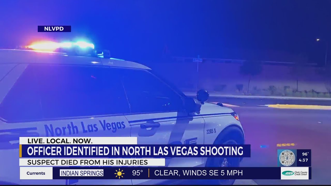 Officer Identified In North Las Vegas Shooting Youtube