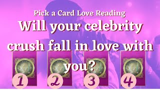 🔮💖🎤Is your celebrity crush destined to fall in love with you one day?🎤💖 Pick a Card