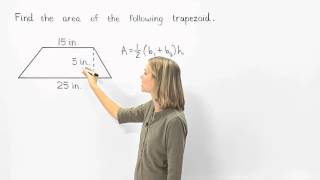 Area of a Trapezoid | Math Placement Test Prep | MathHelp.com