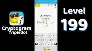 Cryptogram Tripledot Level 199 Answer | SolutionGuruji