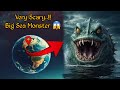 O.M.G ‼️ Big Scary Sea Monster Found on Google Earth 😱 #hdgoogleearth #seamonster