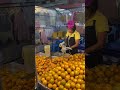 🇹🇭 [4K] Fresh Orange Juice Hua Hin Night Market Thailand Delicious #shorts #short #thailand