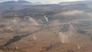 A footage showing Eritrean army shelling a Tigrayan village around Adigrat after the Pretoria CoHA