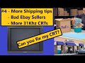 Comments - Ep 4 More PC CRT Repairs? New ways to save on Shipping costs & Much more!