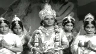 Sri Krishna Vijayam || Jayathu Jayathu Devi Video Song || NTR, Jayalalitha