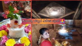 Mahashivratri festival 🎎 Puja, ಮಹಾಶಿವರಾತ್ರಿ ವಿಶೇಷ ಪೂಜೆ# kannada vlog.🙏🌺