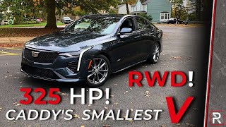 The 2020 Cadillac CT4-V is a Caddy’s New 325 HP RWD Small Sport Sedan