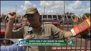 Bombeiros alertam sobre uso seguro de fogos de artifício