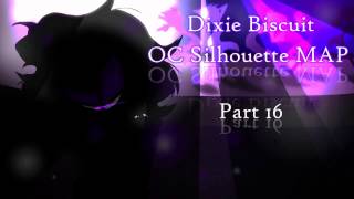 (COMPLETED)Dixie Biscuit OC Silhouette MAP