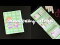 How to make KAWAII FOLDING NOTEBOOK at home💌|| Cuddle Cloud