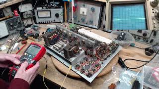 Tube Tester Testing - Precise Model III Gm \u0026 Em Tube Tester - Video #10