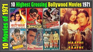 Top 10 Bollywood Movies of 1971 | Hit or Flop | Box Office Collection | Top Indian films | 1970-1975