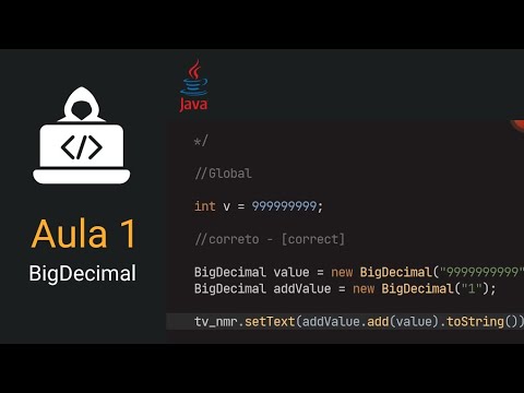 Aula 1 Bigdecimal Java Youtube