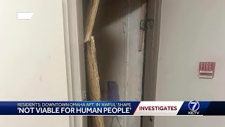 City View residents decry 'awful' conditions in downtown Omaha apartment