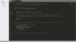 Basic Java Program using TEXT EDITOR;