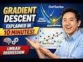 Gradient Descent for Linear Regression Explained | Machine Learning Basics