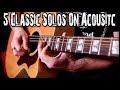 5 Classic Solos On Acoustic (Performed by Karl Golden)