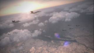 Ace Combat 6: Mission 15 Backup Unit Full Speed Flight