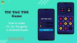 How to create TicTacToe game in Android | Tic Tac Toe game Tutorials Android Studio | Tic Tac Toe UI
