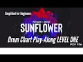 Post Malone | Sunflower Drum Chart/ Transcription | Level One For Beginners